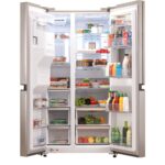 یخچال و فریزر ساید بای ساید 36 فوت دوو مدل DS-3640SS