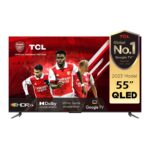 تلویزیون QLED UHD 4K هوشمند google TV تی سی ال مدل C645 سایز 55 اینچ