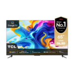 تلویزیون QLED UHD 4K هوشمند google TV تی سی ال مدل C645 سایز 65 اینچ