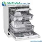 ماشین ظرفشویی 14 نفره ال جی 425 رنگ سفید مدل DFB425FW - تصویر 3