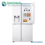 یخچال فریزر ساید بای ساید ال جی J287 رنگ نقره ای مدل GCJ-287TNL - تصویر 2