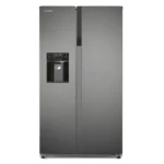 یخچال فریزر ساید بای ساید 28 فوت ایکس ویژن مدل HS600-SI استیل
