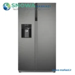 یخچال فریزر ساید بای ساید 28 فوت ایکس ویژن مدل HS600-SI استیل
