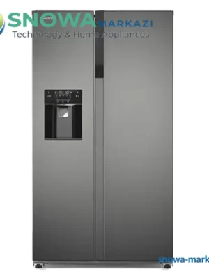 یخچال فریزر ساید بای ساید 28 فوت ایکس ویژن مدل HS600-SI استیل