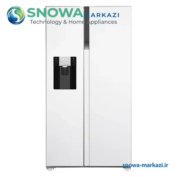 یخچال فریزر ساید بای ساید 28 فوت ایکس ویژن مدل HS600-WI سفید یخچال فریزر ساید بای ساید 28 فوت ایکس ویژن مدل HS600-WI سفید