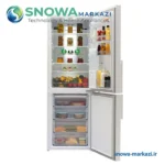 یخچال فریزر اسنوا 24 فوت مدل SBDi-S100-LW سری افرا (سفید چرم) - تصویر 2