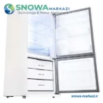 یخچال فریزر اسنوا مدل Rashin راشین SBDi-L301-SW سفید (براق) - تصویر 2