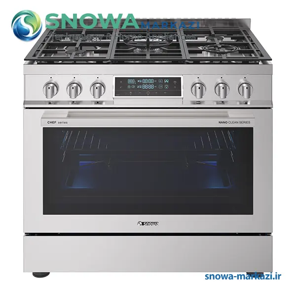 اجاق گاز 5 شعله مستر شف SGC5-73301i «تحویل 20 روزکاری»